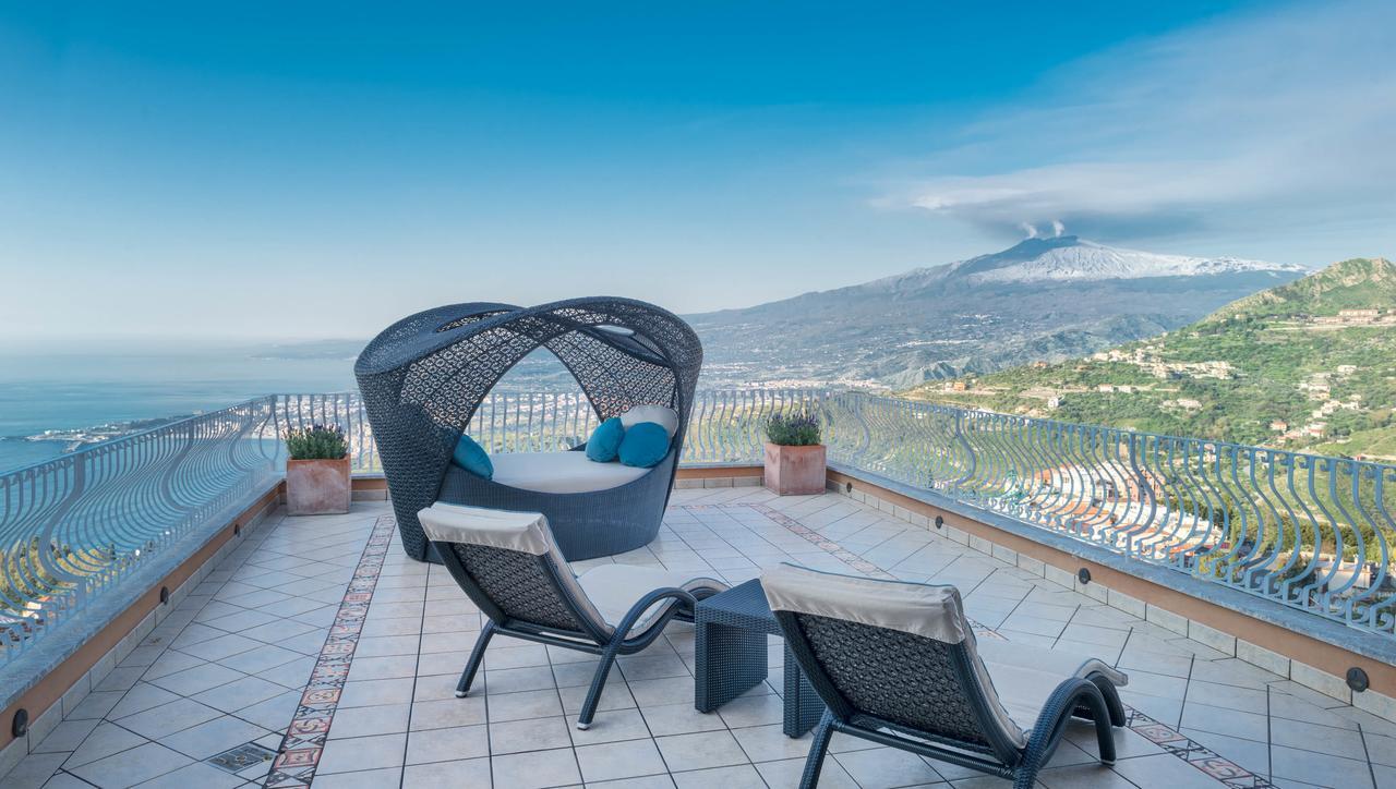 Villa Le Terrazze Charming Rooms Taormina Exterior foto